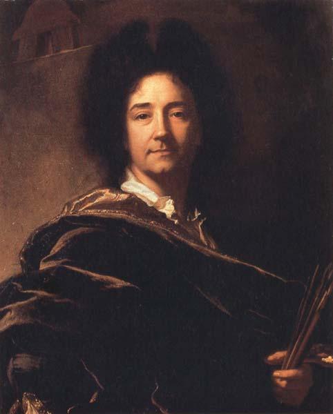 Hyacinthe Rigaud Self-Portrait